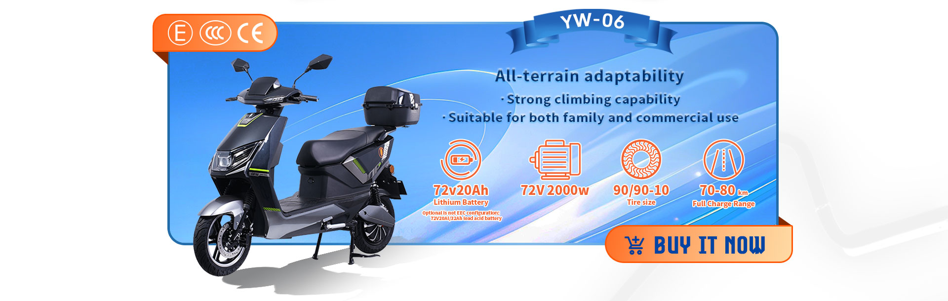 Cyclemix Electric Moped Motorcycle Bicycle Bike Scooter Hot Selling Models YW-06